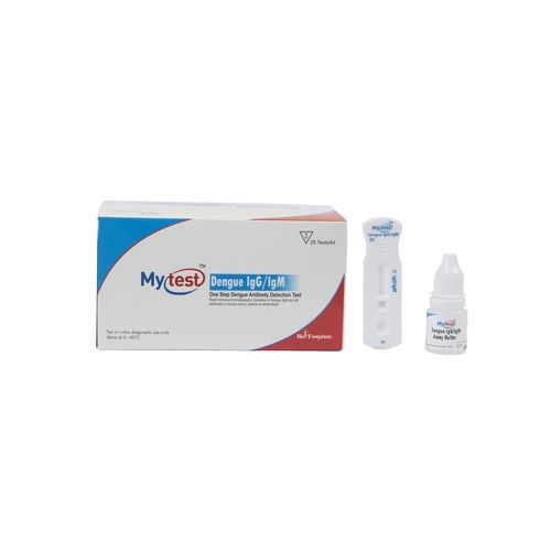 Kit de prueba para anticuerpos - Mytest - Biofootprints Healthcare Pvt Ltd - del dengue / de IgG / de IgM