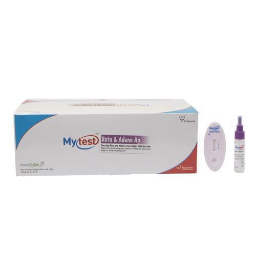 Kit de prueba de rotavirus - Mytest - Biofootprints Healthcare Pvt Ltd - de enfermedades gastrointestinales / para antígenos / de adenovirus