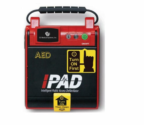 Desfibrilador externo automático - NF1201 - CU Medical Germany GmbH - para espacio público / bifásico / inalámbrico
