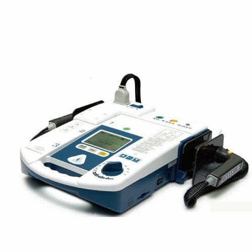 Desfibrilador externo semiautomático - CU-ER5 - CU Medical Germany GmbH - manual / con monitor multiparamétrico / bifásico