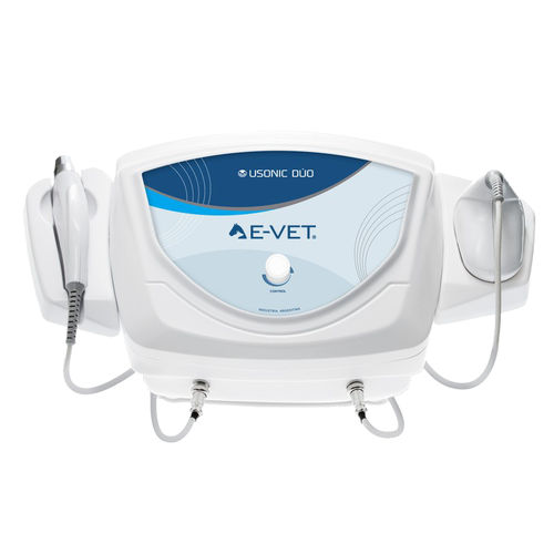 Unidad veterinaria de estimulación por ultrasonidos para animales grandes - USONIC DUO - E-Vet - para animales pequeños / de mesa