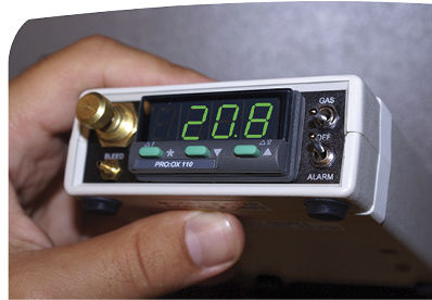 Analizador de O2 - ProOx 110 - BioSpherix Ltd. - para incubadora de laboratorio / para armario de seguridad / compacto