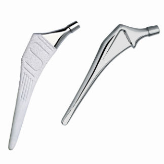 Vástago femoral cementado o no cementado - SYMETRIC® - Aston Medical
