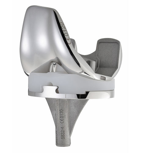 Prótesis de rodilla tricompartimental - SKS® EVO PS  - Aston Medical - de platillo fijo