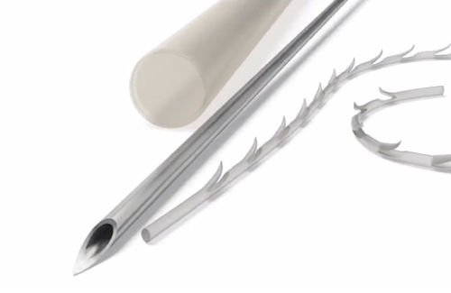 Hilo tensor reabsorbible - APTOS - de hebras dentadas
