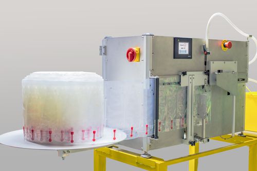Máquina de llenado automática - 10.335 - Tecnovet - peristáltica / electrónica / en blíster