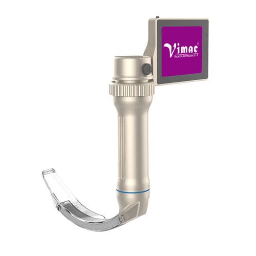 Videolaringoscopio con monitor de vídeo integrado - VM1102 - Vimac - con hoja