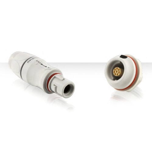 Conector coaxial - JMX Series - SOURIAU - para dispositivos médicos / de plástico / apto para autoclave
