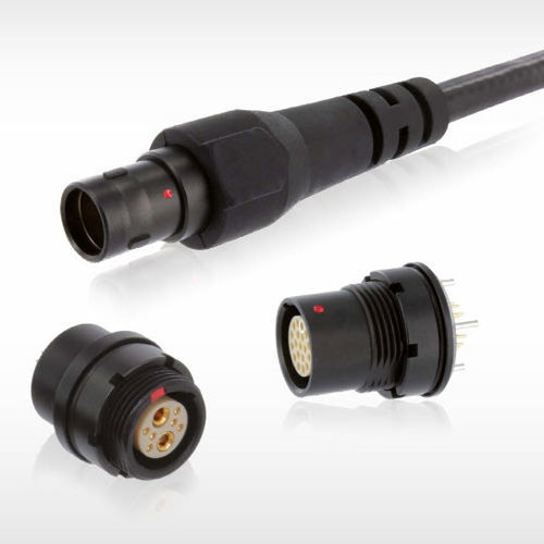 Conector coaxial - JDX series - SOURIAU - para dispositivos médicos / apto para autoclave / compacto