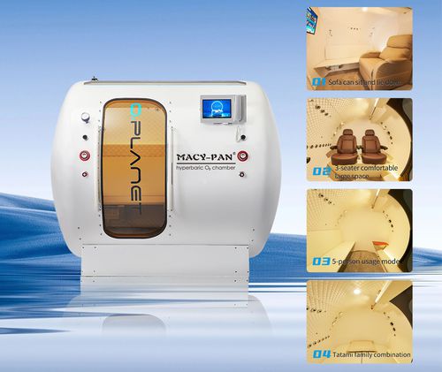 Cabina hiperbárica oxigenoterapia - HE5000  - Shanghai Baobang Medical Equipment - con ruedas / multiplaza