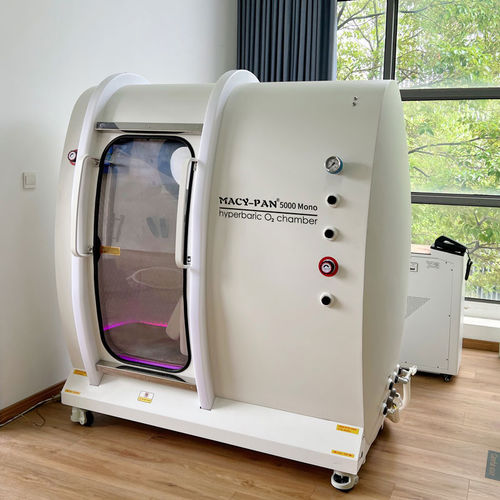 Cabina hiperbárica oxigenoterapia - HE5000 mono - Shanghai Baobang Medical Equipment - monoplaza