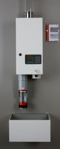 Sistema de tubos neumáticos de hospital - EWS Station - Aerocom UK