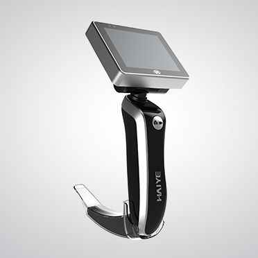 Videolaringoscopio de un solo uso - HYHJ-1330 III - Xi'an Haiye Medical Equipment - con hoja / con monitor de vídeo integrado