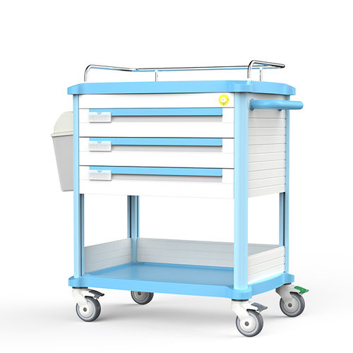 Carro médico - FG-B-03 - Fangge Medical - para medicamentos / de acero inoxidable / de plástico
