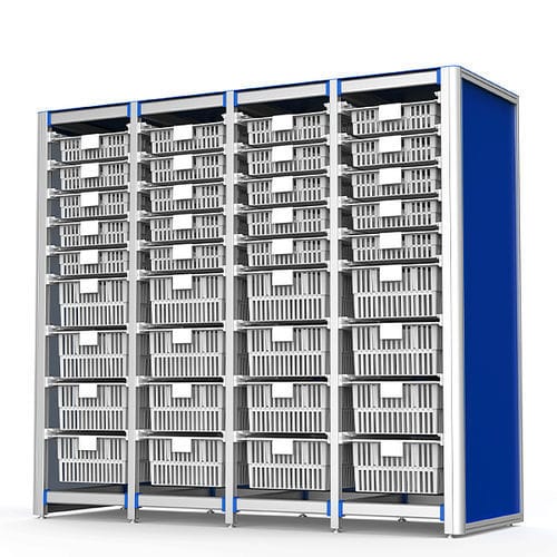 Armario de suministros - FG-P-409F04/A - Fangge Medical - para instrumental / de hospital / modular