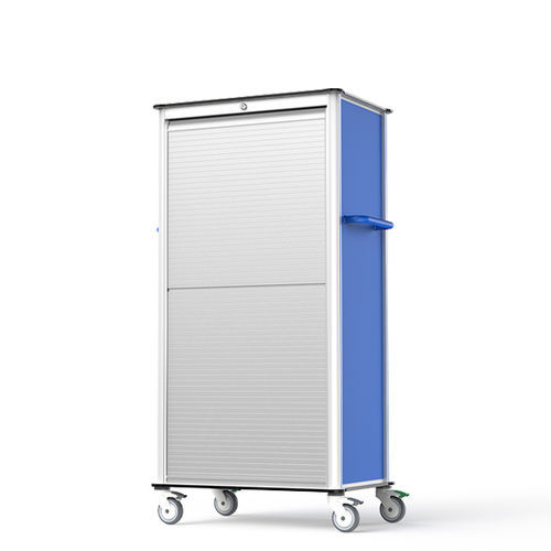 Armario para consumibles - FG-PW-C6015001L - Fangge Medical - con canasta / con puerta corredera / de aluminio