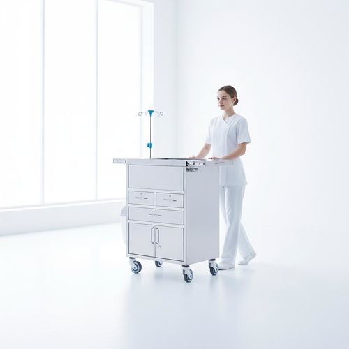 Carro de hospital - B16 - Fangge Medical - para cuidados intensivos / para quirófano / de emergencia