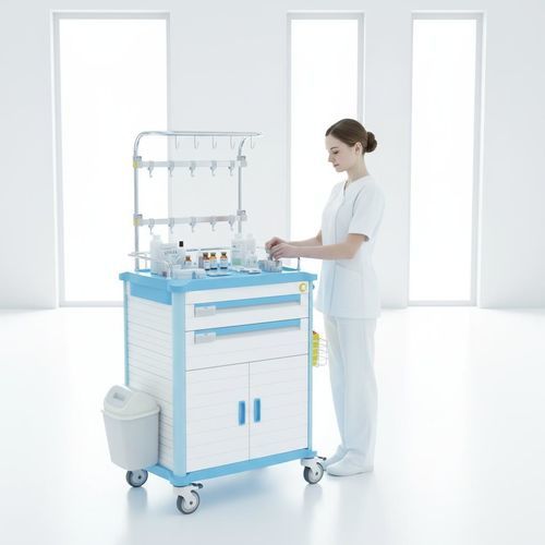 Carro médico - FG-E-07 - Fangge Medical - para instrumental / para cuidados / de plástico
