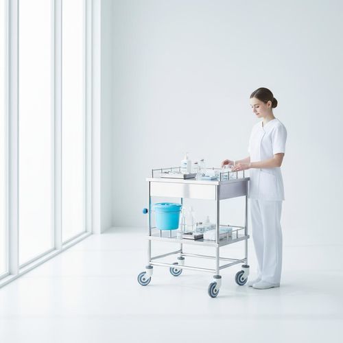 Carro de hospital - B08 - Fangge Medical - para cuidados / para desechos / para cuidados