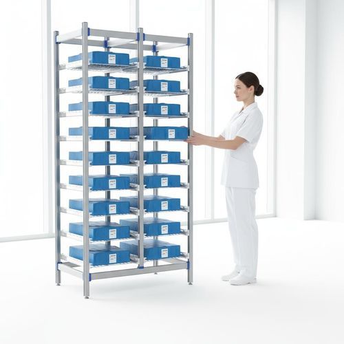 Estantería modular - FG-L-4009F02 - Fangge Medical - para contenedores / para cestas / de farmacia