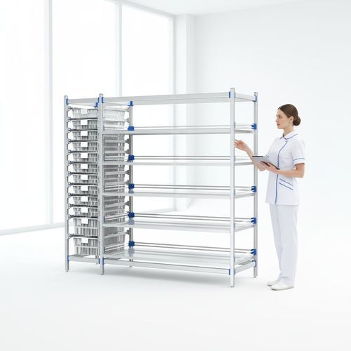 Estantería modular - FG-P-4012F/B  - Fangge Medical - para cestas / de farmacia / estructura abierta