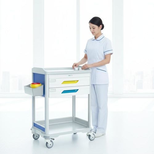 Carro médico - FG-V-04 - Fangge Medical - para medicamentos / de plástico / de aluminio