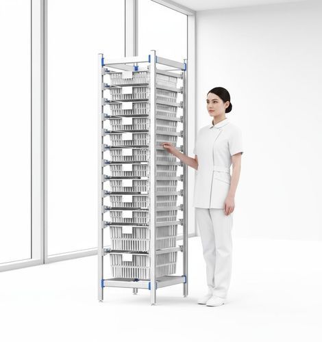Estantería modular - FG-P-4012F01 - Fangge Medical - para contenedores / para cestas / de farmacia