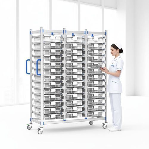 Carro para recipientes de esterilización - FG-PW-4013F03 - Fangge Medical - de hospital / multifunción / de aluminio