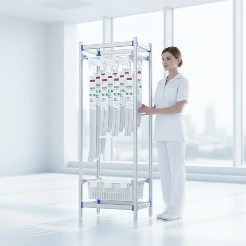 Scaffalatura di stoccaggio para catéteres - FG-CP-6001 - Fangge Medical - de aluminio / modular / de alta densidad
