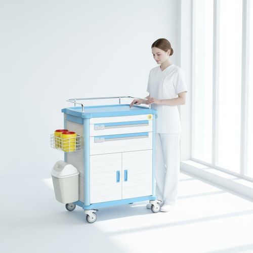 Carro médico - FG-B-06 - Fangge Medical - para medicamentos / para cuidados / de acero inoxidable