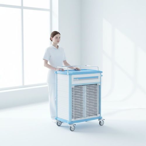 Carro médico - FG-D-01 - Fangge Medical - para historiales médicos / para cuidados / de almacenamiento