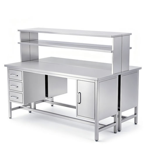Banco para centro sanitario - D15A - Fangge Medical - para sala blanca / para laboratorio / para 2 personas