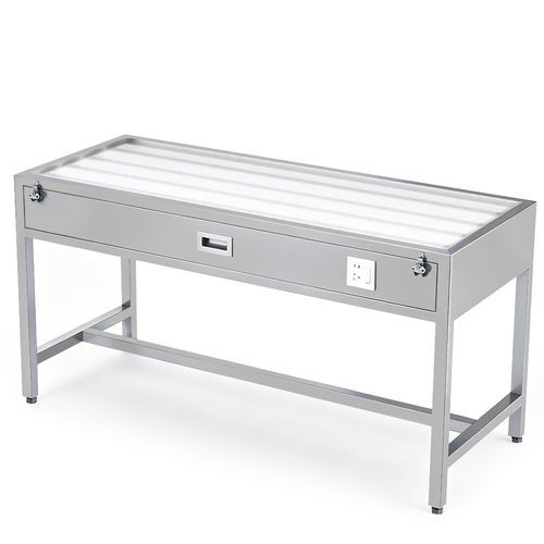 Mesa de instrumentos para mesa de operaciones - D17A - Fangge Medical - de acero inoxidable / manuel
