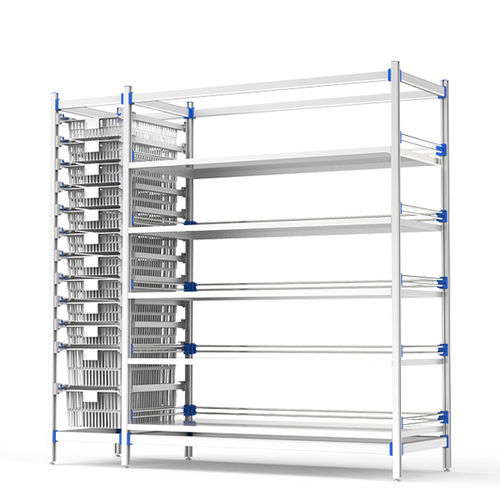 Estantería modular - FG-P-4012F/B  - Fangge Medical - para cestas / de farmacia / estructura abierta