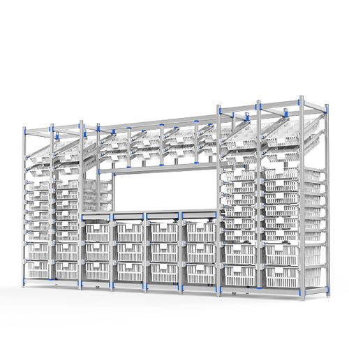 Estantería modular - FG-P-4010F/3F04/2F02 - Fangge Medical - para cestas / de acero inoxidable / de aluminio