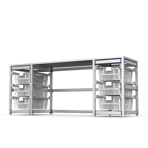 Estación de trabajo para cuidados de enfermería - FG-P-403F02 - Fangge Medical - con estantes / modular / de mesa
