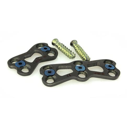 Placa de artrodesis cervical - Magnolis® P - Maxxspine Innovative - 2 niveles / 1 nivel