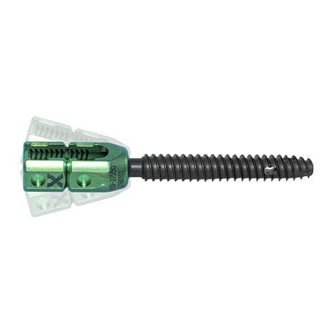 Tornillo pedicular toracolumbar - polyphem® - Maxxspine Innovative - poliaxial / canulado