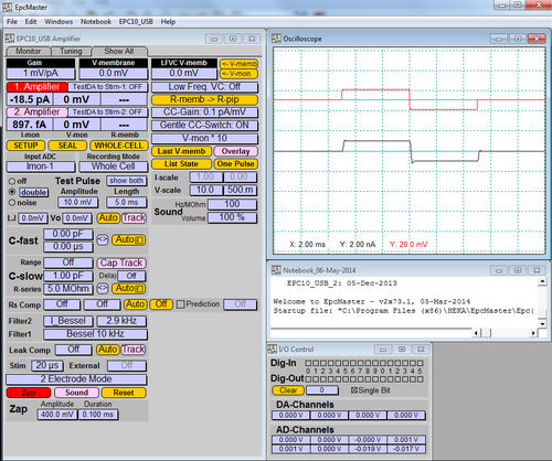 Software de control - EPCMaster - HEKA - para la investigación / de laboratorio