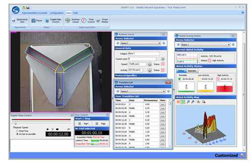 Software con sistema de seguimiento - SMART 3.0 - Panlab - de análisis de imágenes / de grabación de vídeo / preclínico