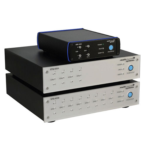 Estimulador eléctrico veterinario para experimentación con animales - STG4000 series - Warner Instruments - 8 canales