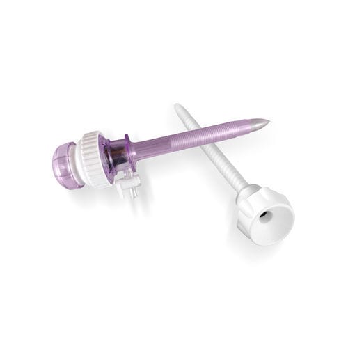 Trocar laparoscópico - AST series - Medscope Biotech - con puerto insuflación / con vaina / desechable