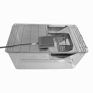 Jaula para la experimentación animal para roedores - A-1807-00066	 - INTELLIBIO - modular / de acero inoxidable