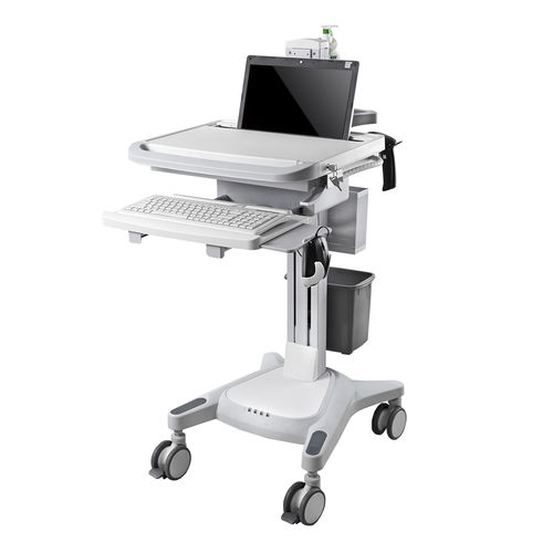 Carro informático de altura variable - HS-T-10 - Shandong HESOURCE Medical Equipment - modular