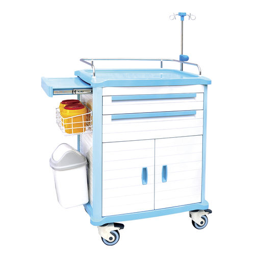 Carro de emergencia - HS-D-06 - Shandong HESOURCE Medical Equipment - médico / de uso general / de carga