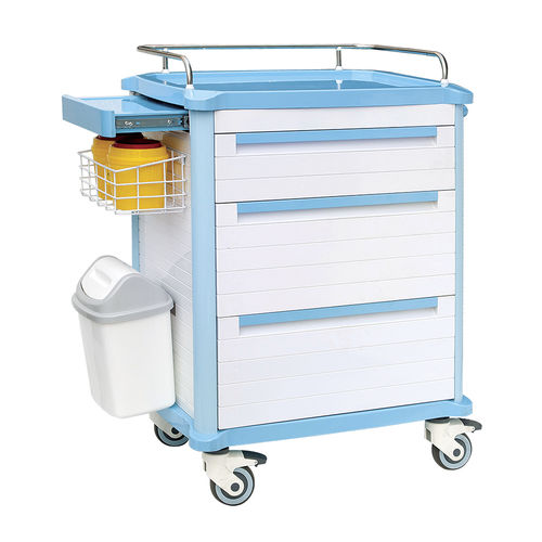 Carro médico - HS-C-04 - Shandong HESOURCE Medical Equipment - de uso general / para cuidados / de servicio