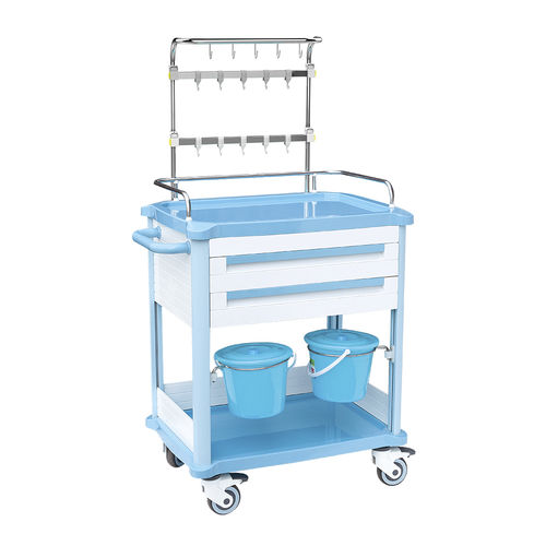 Carro médico - HS-C-06 - Shandong HESOURCE Medical Equipment - de uso general / para cuidados / de servicio