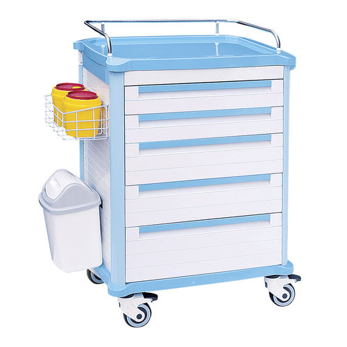Carro médico - HS-A-01 - Shandong HESOURCE Medical Equipment - para medicamentos / para transporte / de servicio