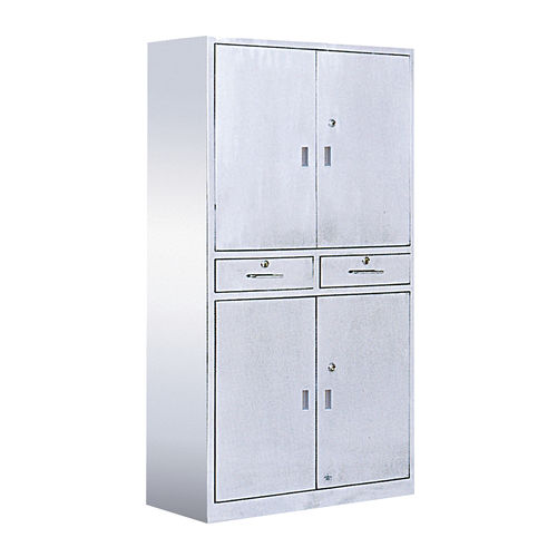 Armario de hospital - SS-HS-D07​ - Shandong HESOURCE Medical Equipment - con puerta / con cajón / de acero inoxidable