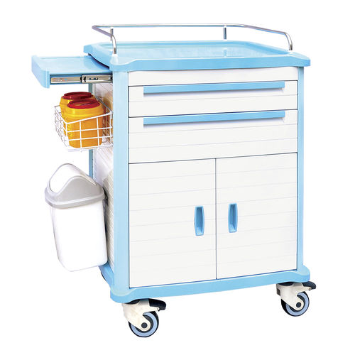 Carro médico - HS-A-06 - Shandong HESOURCE Medical Equipment - para medicamentos / para transporte / de servicio
